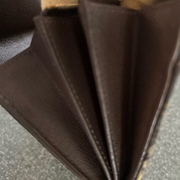 Louis Vuitton Brown Monogram Mini Lin Canvas Porte Tresor International Wallet - Picture 6 of 15